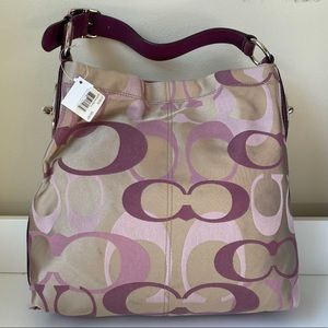NWT Coach Penelope Optic Signature Bag